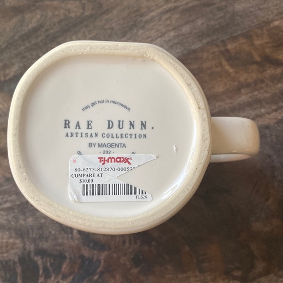 Rae Dunn FALL Trick or treat mug Orange double sided LL NWT NEW Halloween - Picture 4 of 4